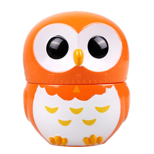 RARE 60 minute Cute Owl Mechanical Timer